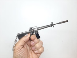 Nyckelring: M16 Colt miniatyr