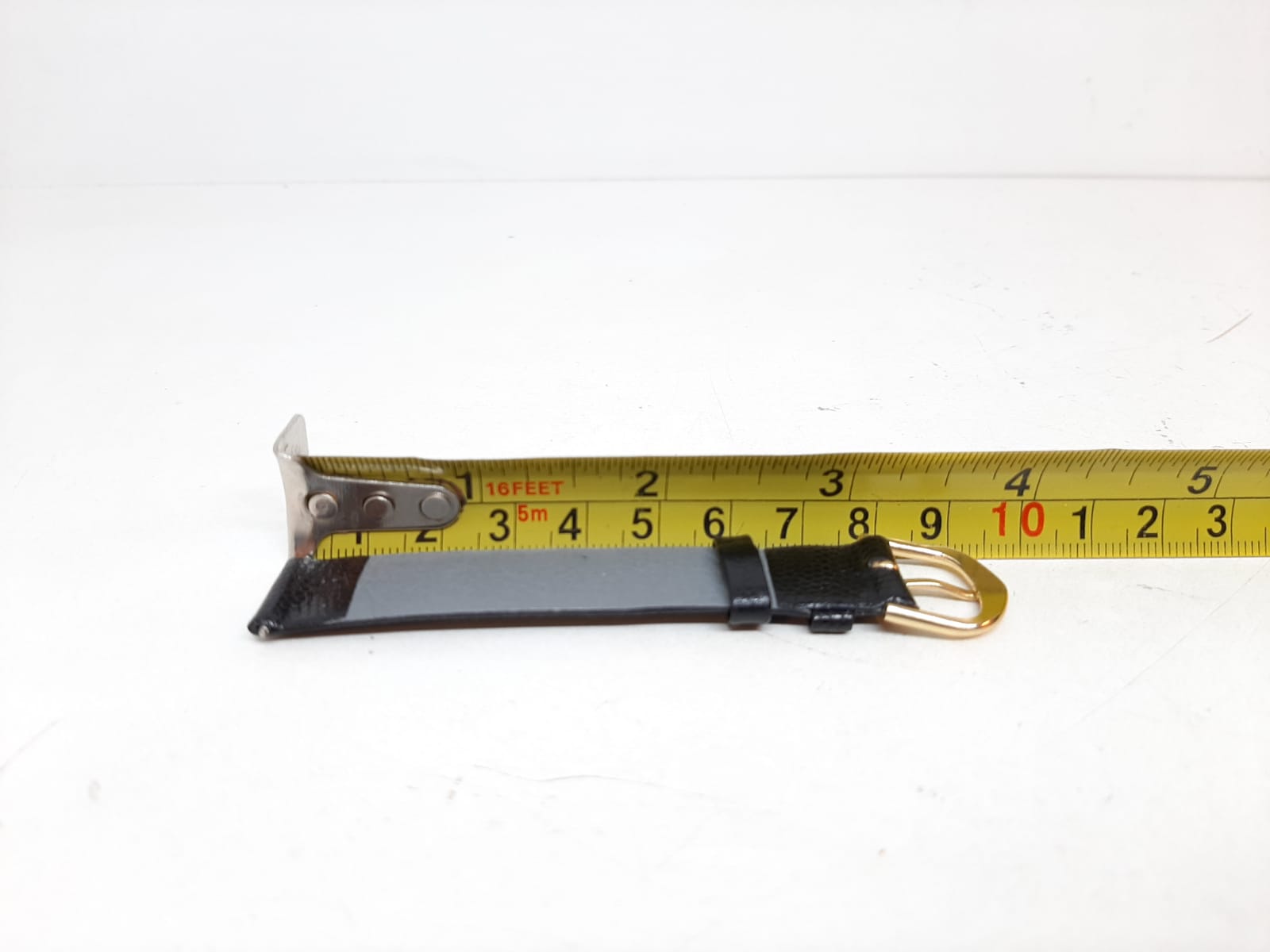 Armband SVART KALVSKINN (16 mm)