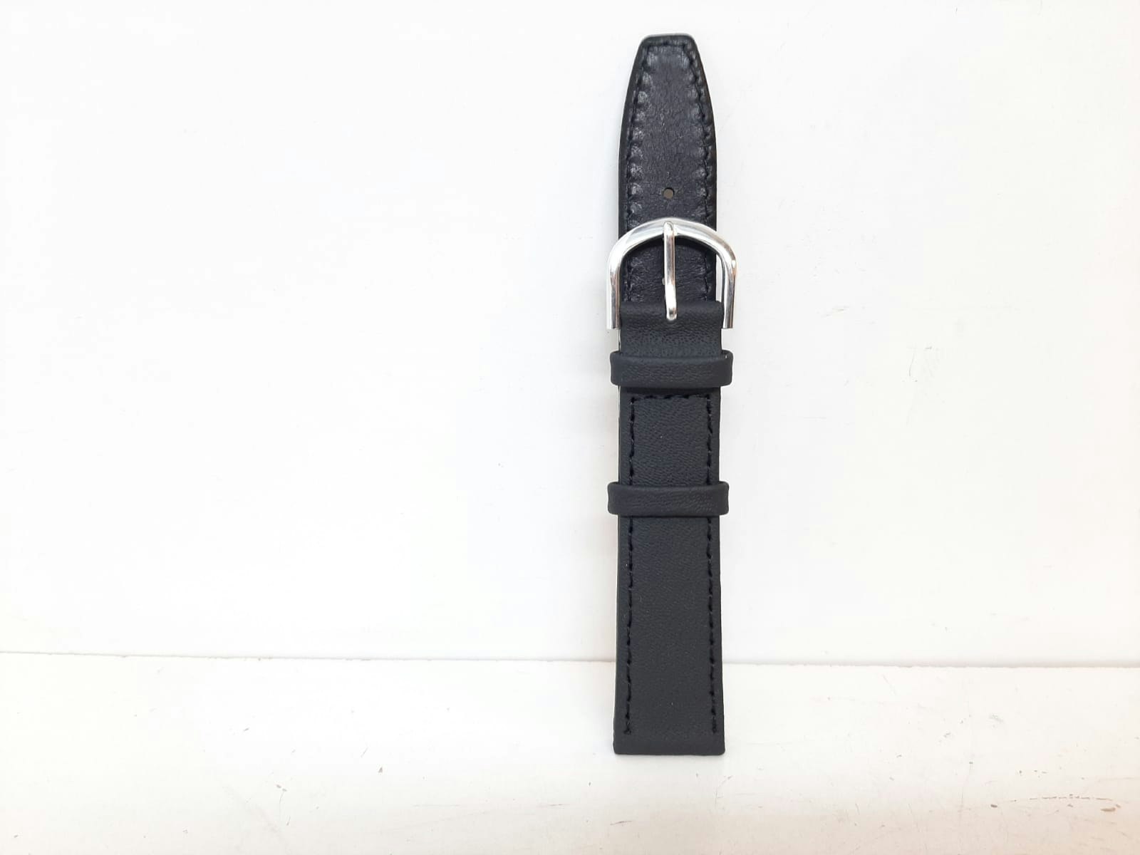 Armband (KALVSKINN) - SVART (18mm)