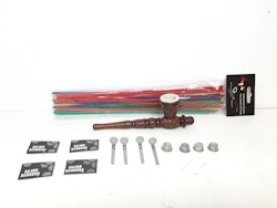 Indisk Pipa & Chillum + tillbehör