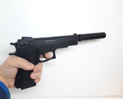 Soft Air Gun M24 med ljuddämpare (Air Soft) Pistol