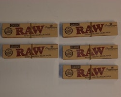 RAW Kingsize Slims + Filter: 5 st (cigarettpapper)