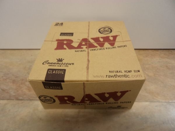 RAW Kingsize Slims + Filter: 5 st (rullpapper)