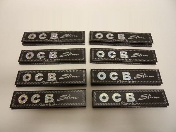 OCB Kingsize Slim (8 förpackningar) cigarettpapper