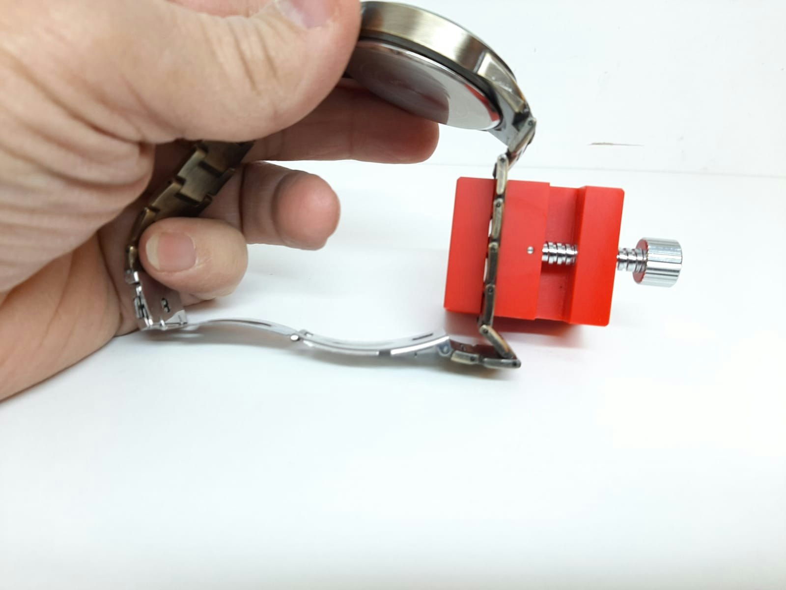 Hållare / Spänne för armband (Klocka/urmakeri verktyg)