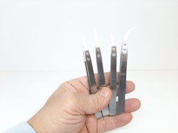 Pincetter i metall och keramik (4-pack)