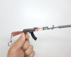 Nyckelring: AK47 miniatyr