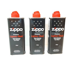 Zippo Bensin (3 flaskor)