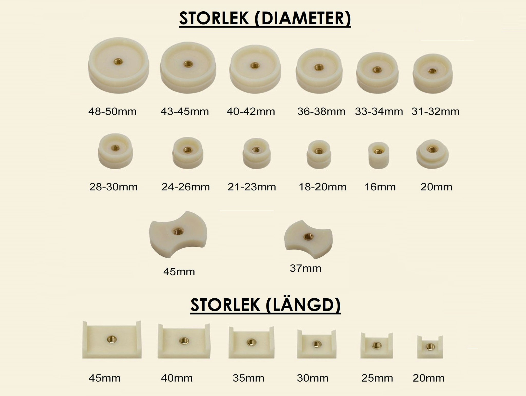 20st Pressplattor Dubbelskruvad (Klocka/urmakeri verktyg)