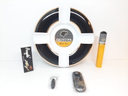 Cigarraskkopp / Askfat COHIBA + tillbehör