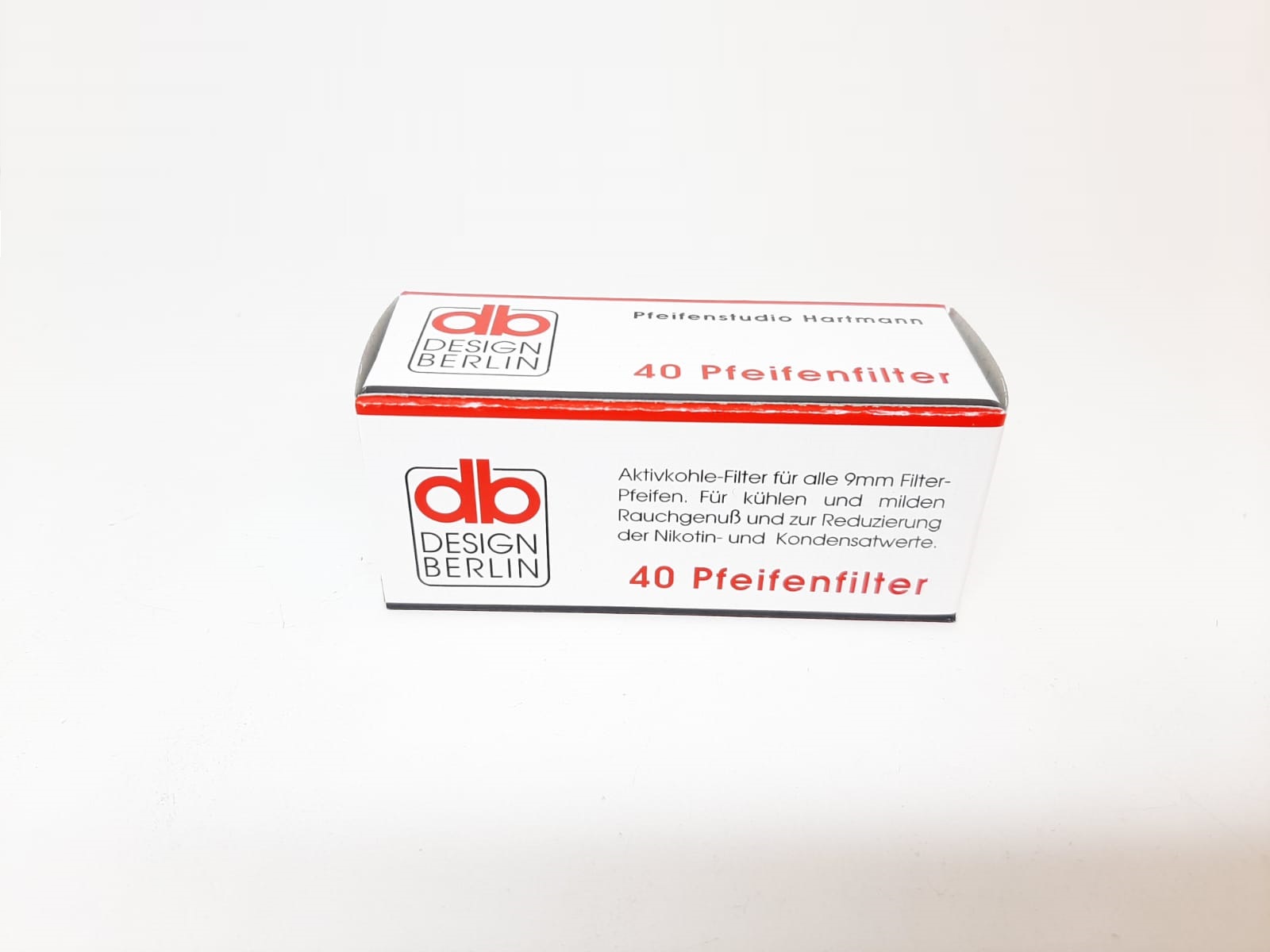 DB Berlin Pipfilter 9mm (1 förpackning X 40 filter)