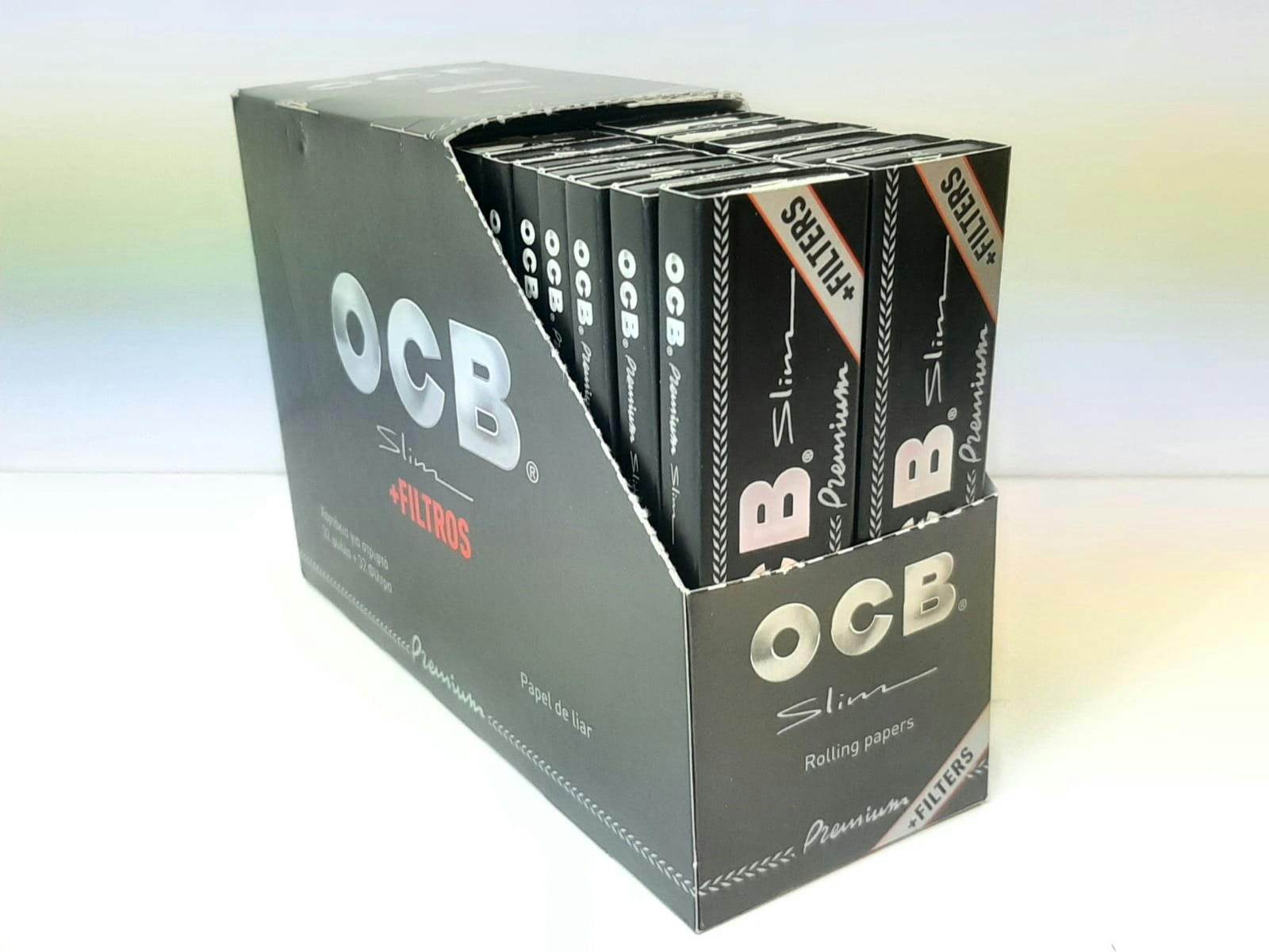 OCB Kingsize Slim+Filter 5 st (cigarettpapper)