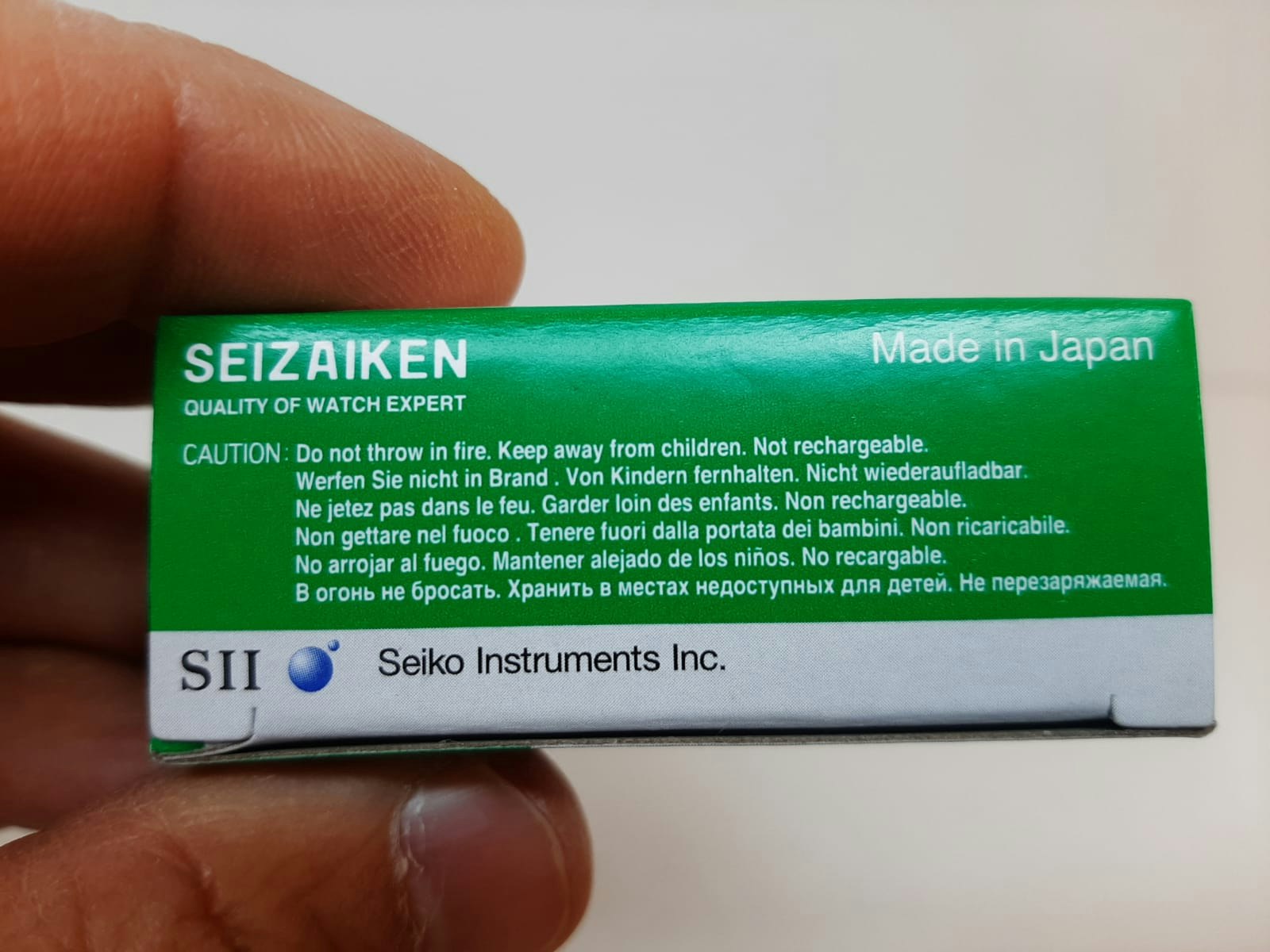 Klockbatteri SEIZAIKEN 364 (Seiko batteri)