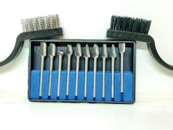 Verktyg: 10st roterande filar (set borr bits sats fil)