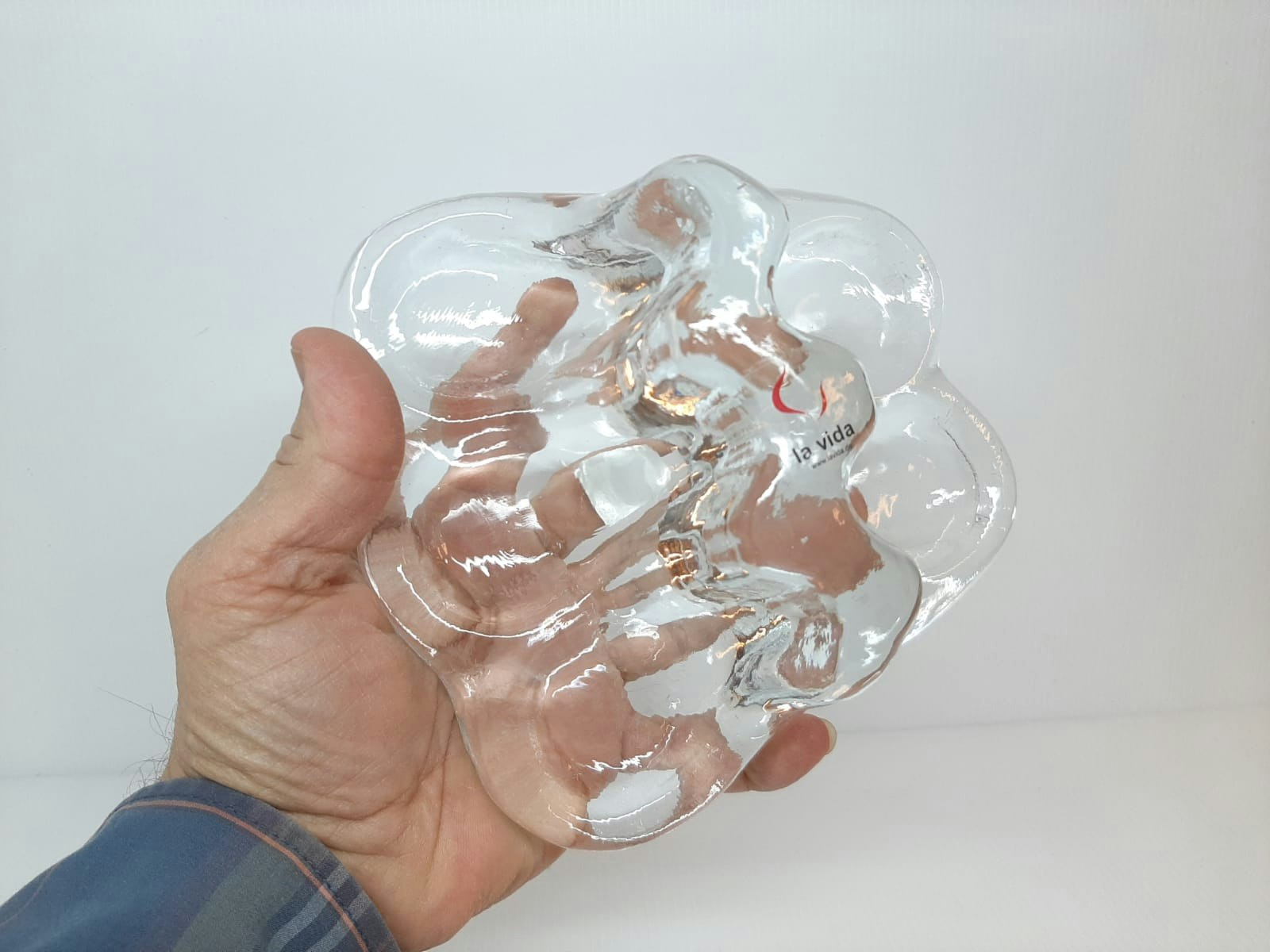 Pipställ Glas: 5 pipor + piptändare
