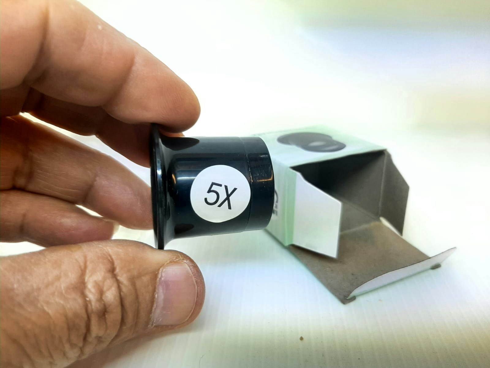 Lupp: 5x - 10x - 15x - 20x förstoring (klockverktyg)