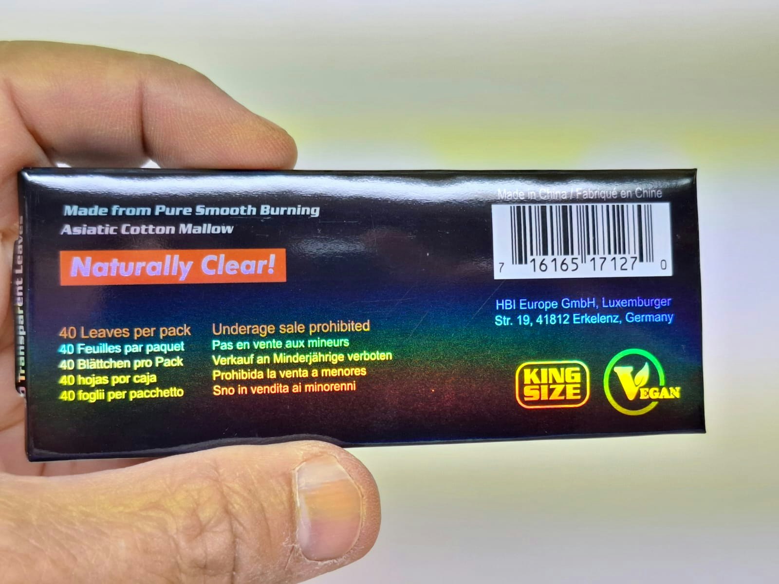 GLASS Genomskinligt papper (4 förpackningar)