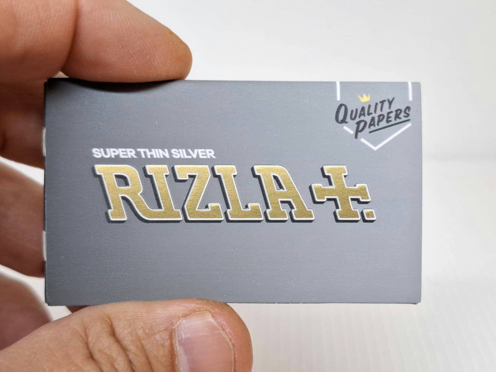 DISPLAY: Rizla Silver Mini Dubbel (cigarettpapper)