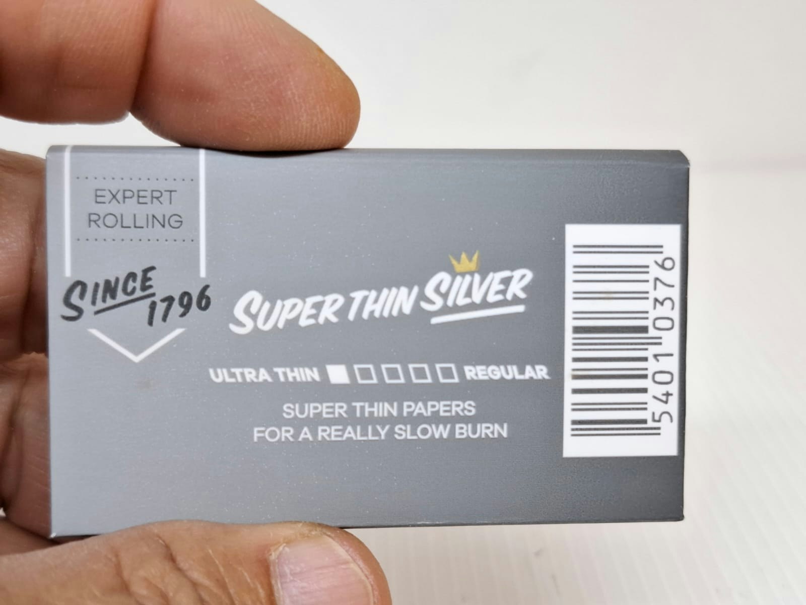 DISPLAY: Rizla Silver Mini Dubbel (cigarettpapper)