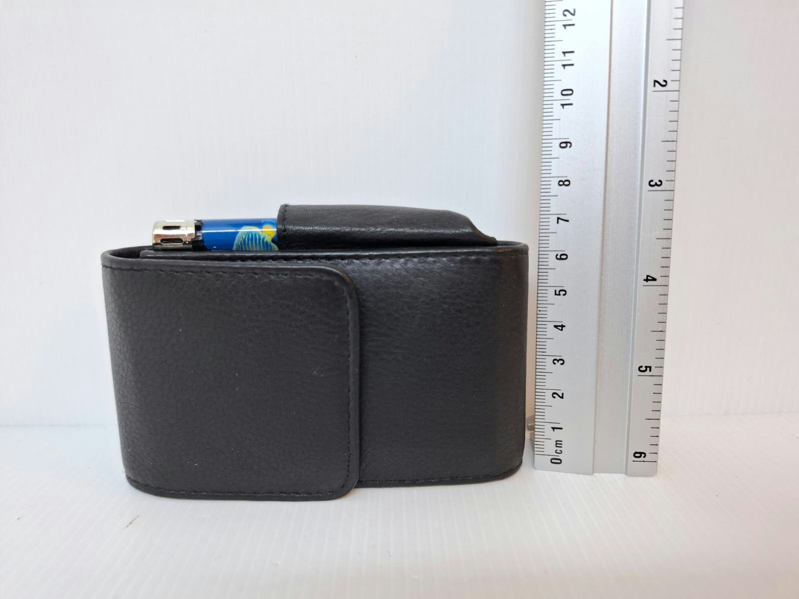 Cigarettetui Angelo LEATHER + Tändare