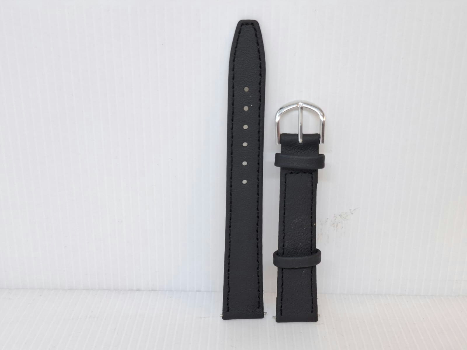 Armband SVART KALVSKINN (16 mm)