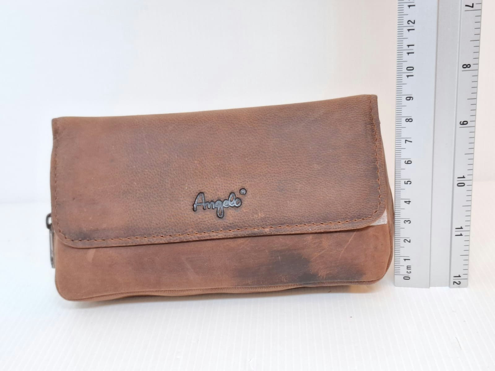 Pipväska / Pipfodral ANGELO GOAT LEATHER (2 pipor)