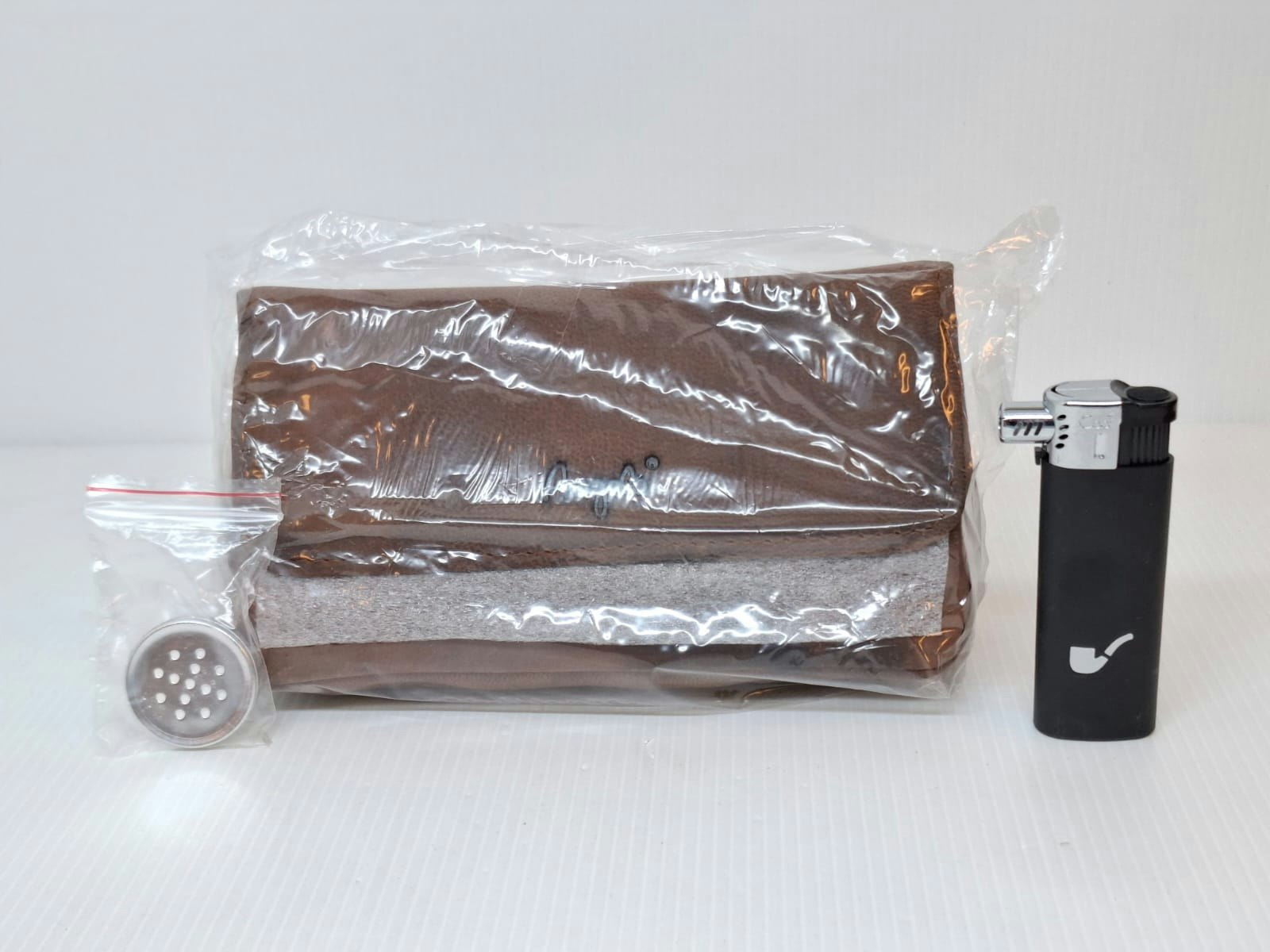 Pipväska / Pipfodral ANGELO GOAT LEATHER (2 pipor)