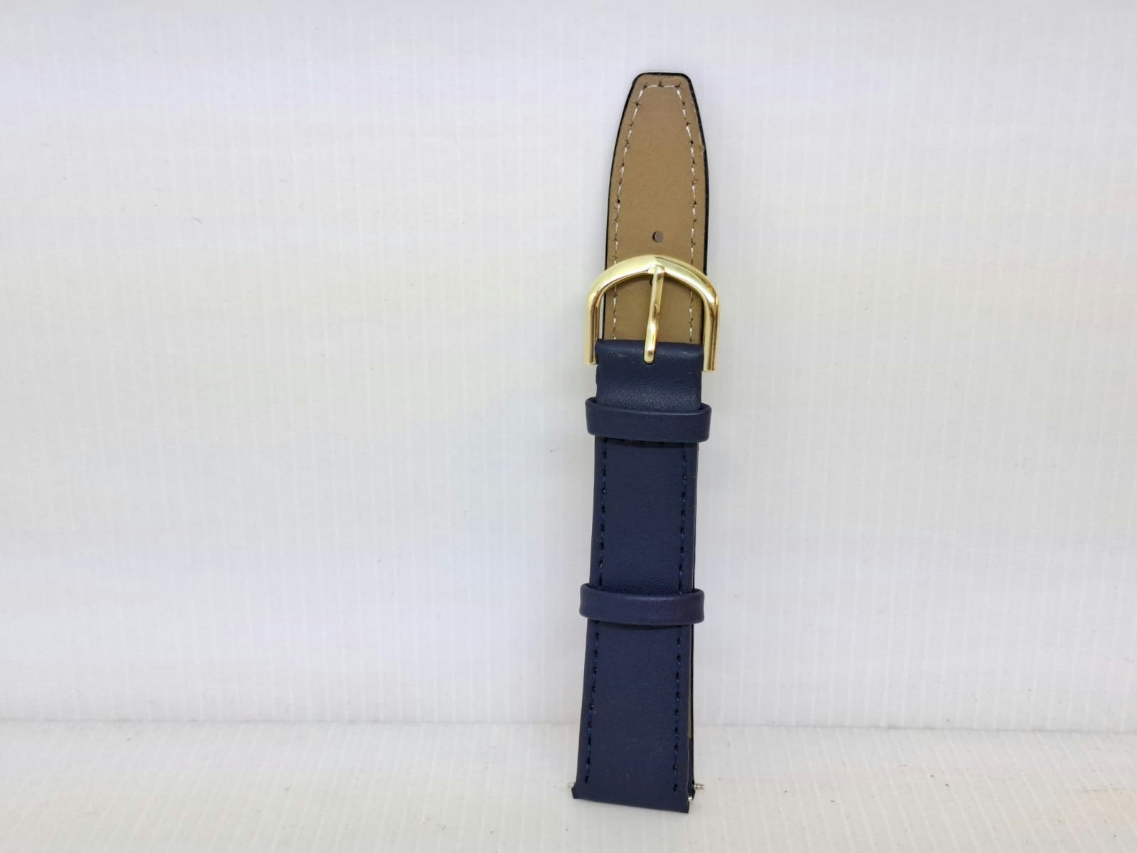 Armband MARINBLÅ KALVSKINN (18 mm)