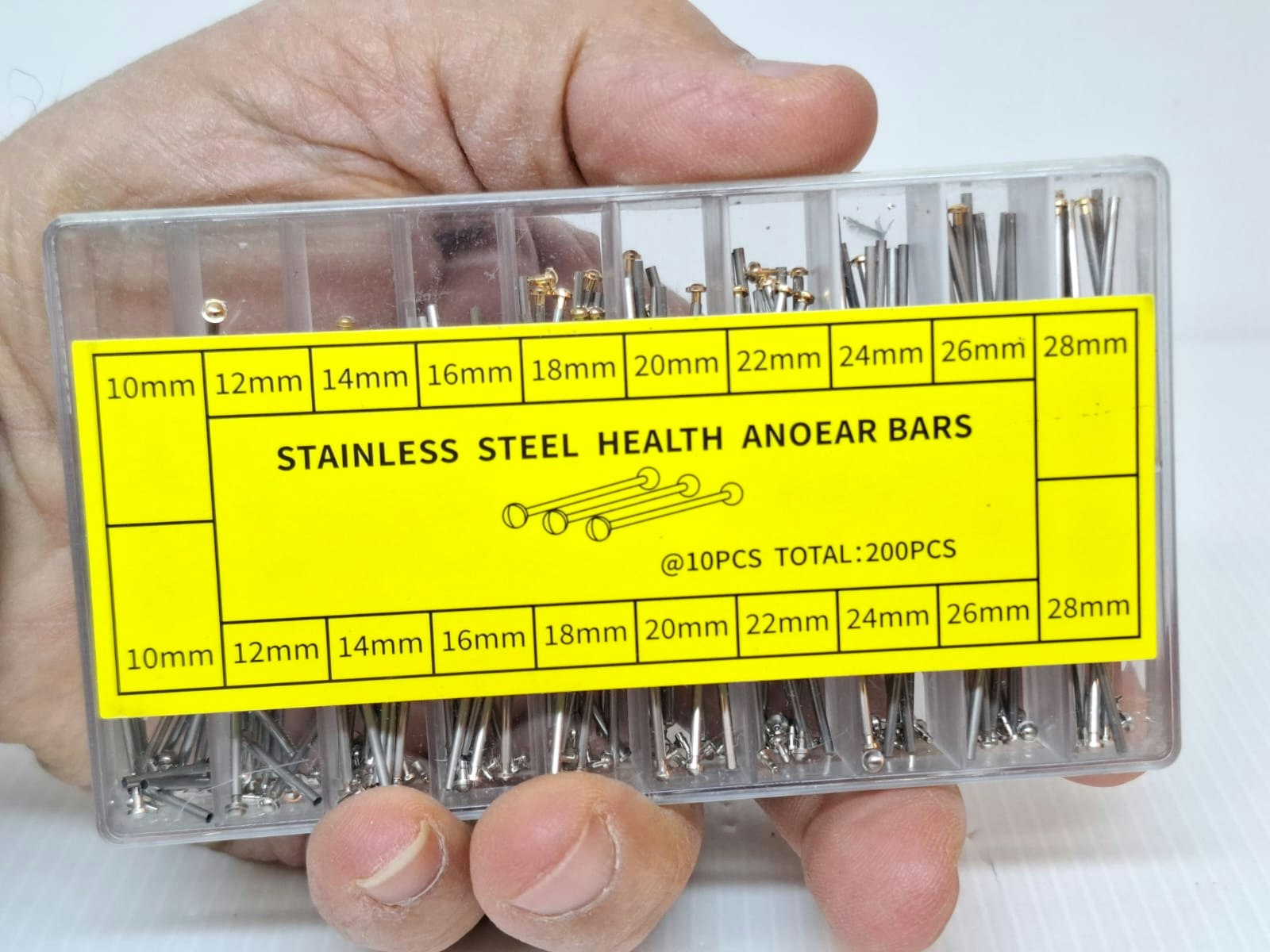 Set: Blandade stift för Armband (200 st)