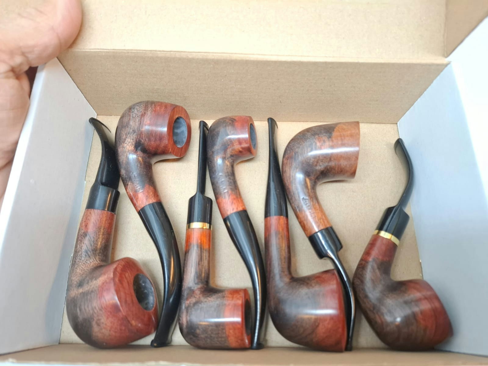 DISPLAY: Szabo pipa (7 stycken)