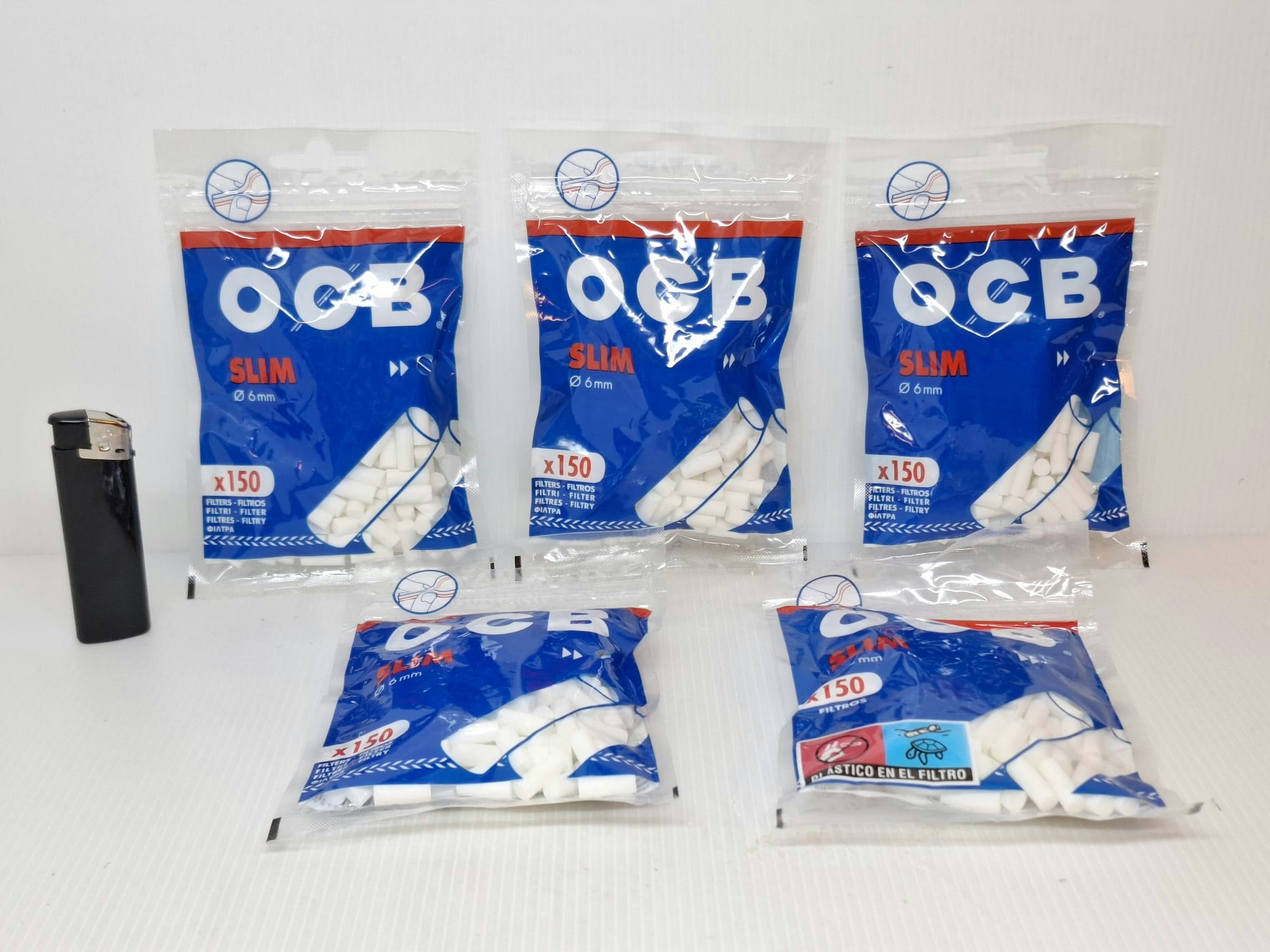 OCB Slim Filter (5 påsar)