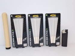 CONES: Färdigrullade koniska papper (3 x 3st) + tillbehör
