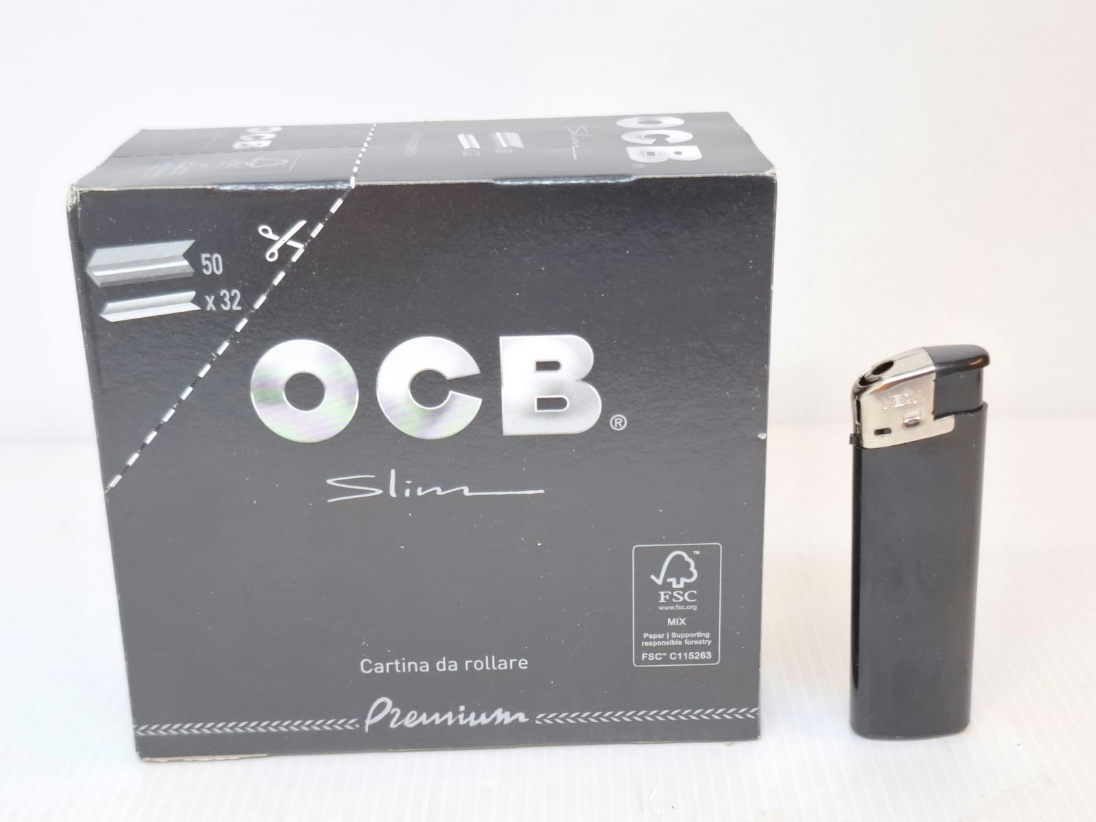 DISPLAY: OCB Kingsize Slim (cigarettpapper)