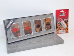 DISPLAY: Bensintändare Angelo CARDS