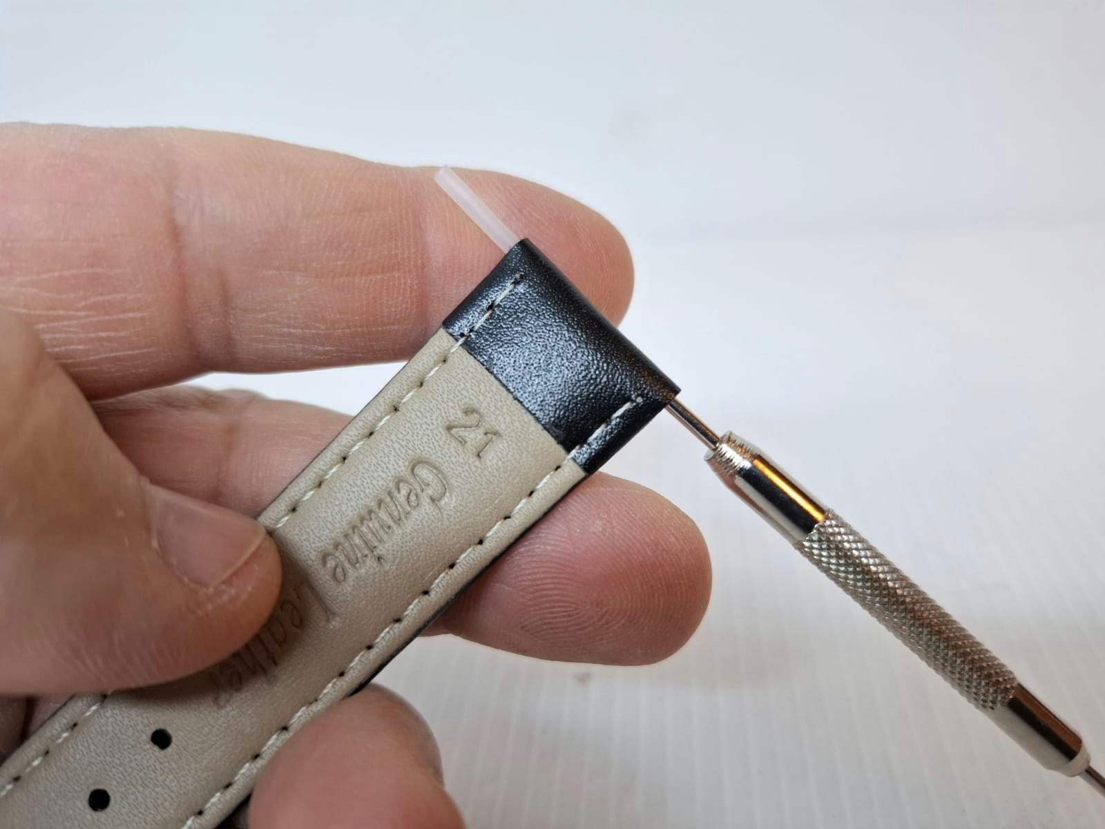 Armband SVART (21 mm) + tillbehör