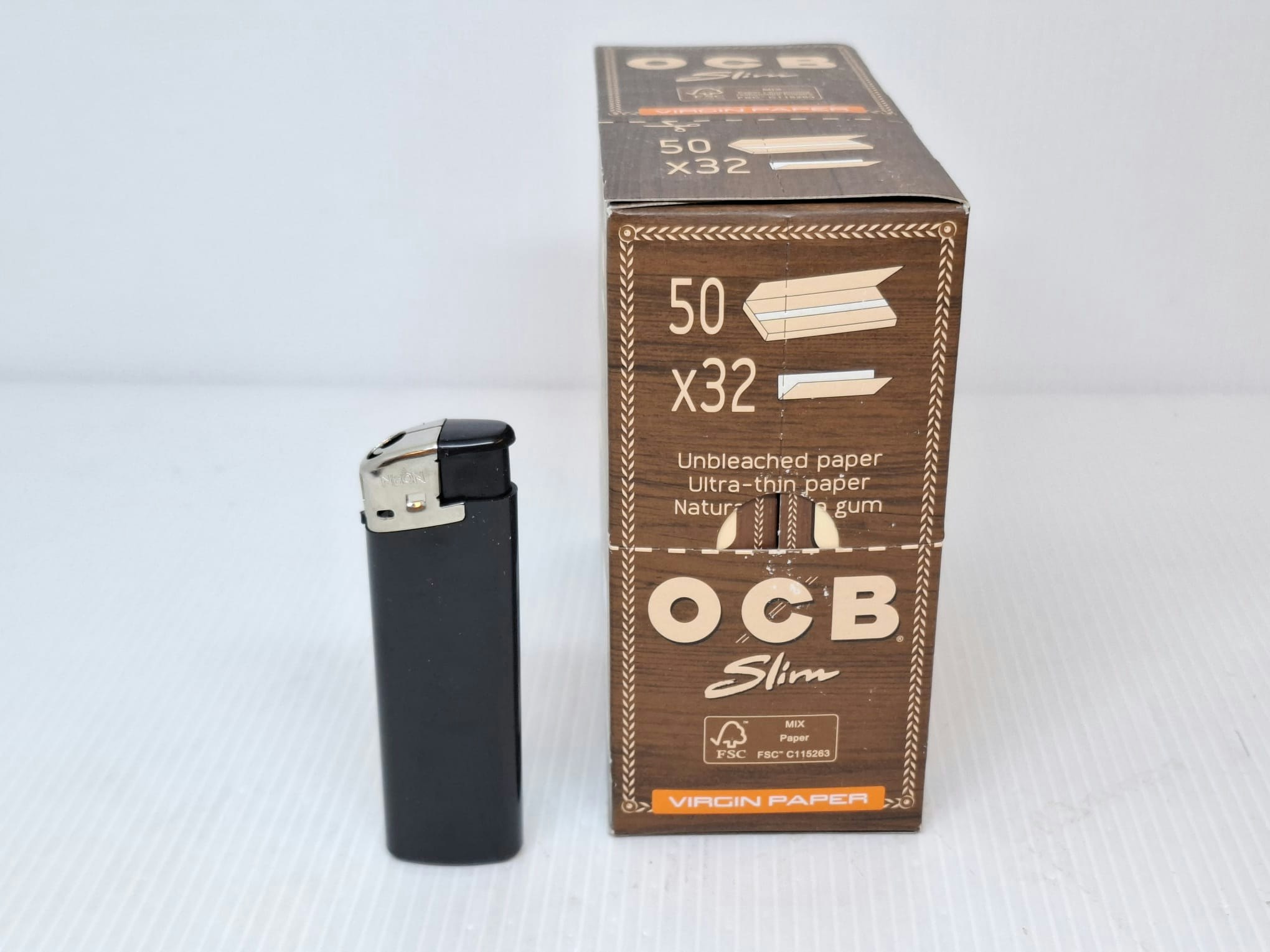DISPLAY: OCB Kingsize Slim Unbleached