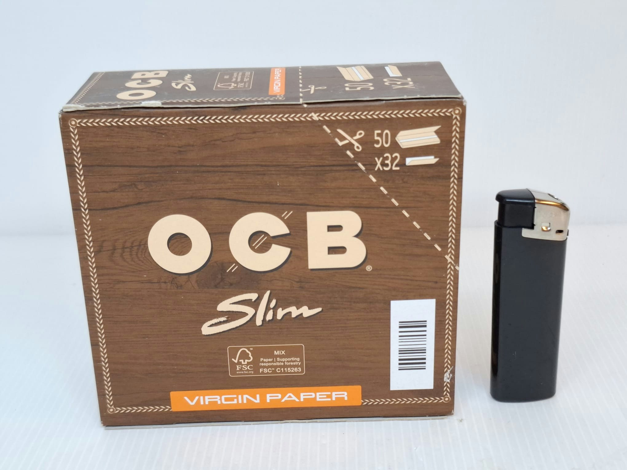 DISPLAY: OCB Kingsize Slim Unbleached