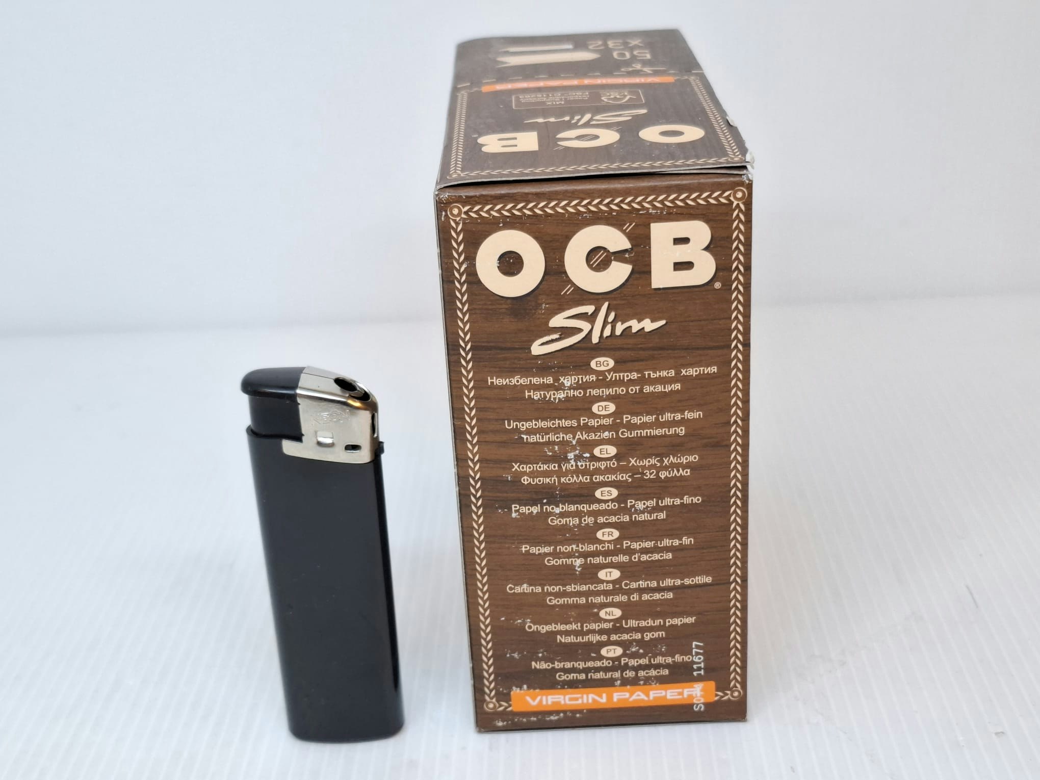 DISPLAY: OCB Kingsize Slim Unbleached
