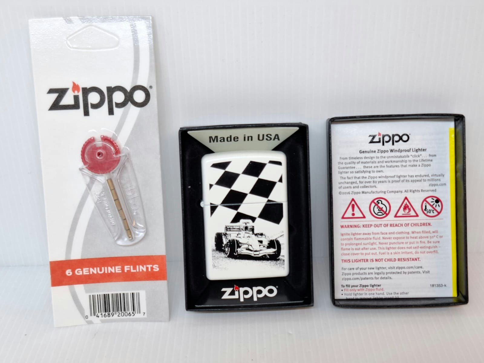 Zippotändare Formula One F1 + Stift