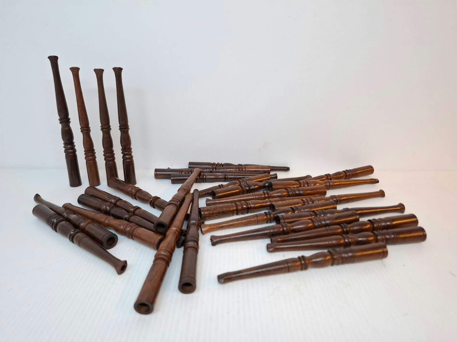 Cigarettmunstycke TRÄ (13 cm) + 10st rensare