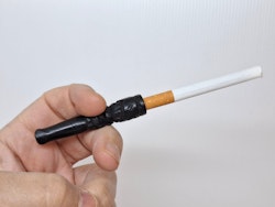 Cigarettmunstycke TRÄ (7.5 cm) + 10st rensare