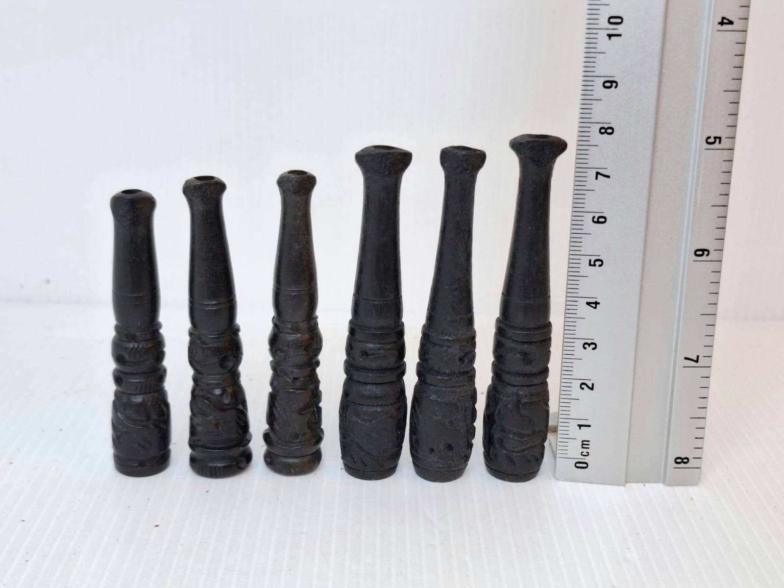 Cigarettmunstycke TRÄ (7.5 cm) + 10st rensare