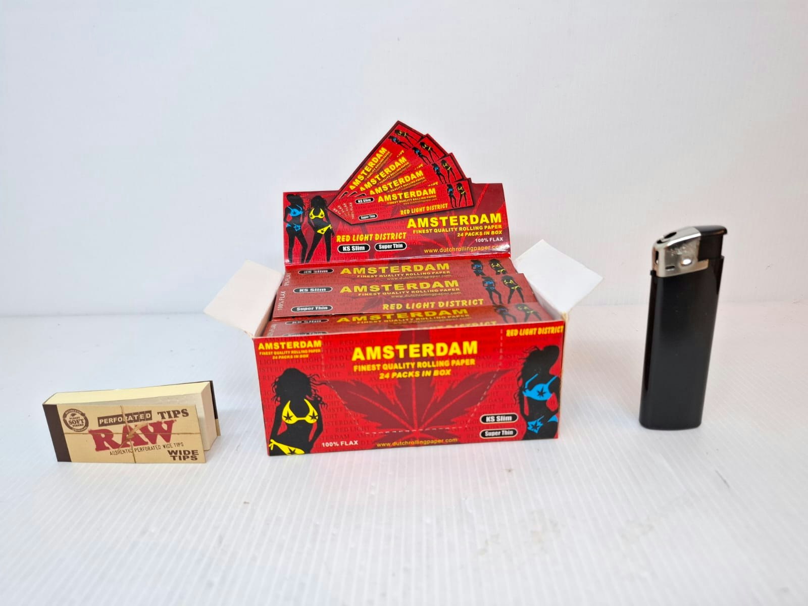 DISPLAY: Amsterdam Kingsize Slim (cigarettpapper)