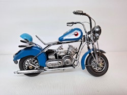 Modell Motorcykel Plåt