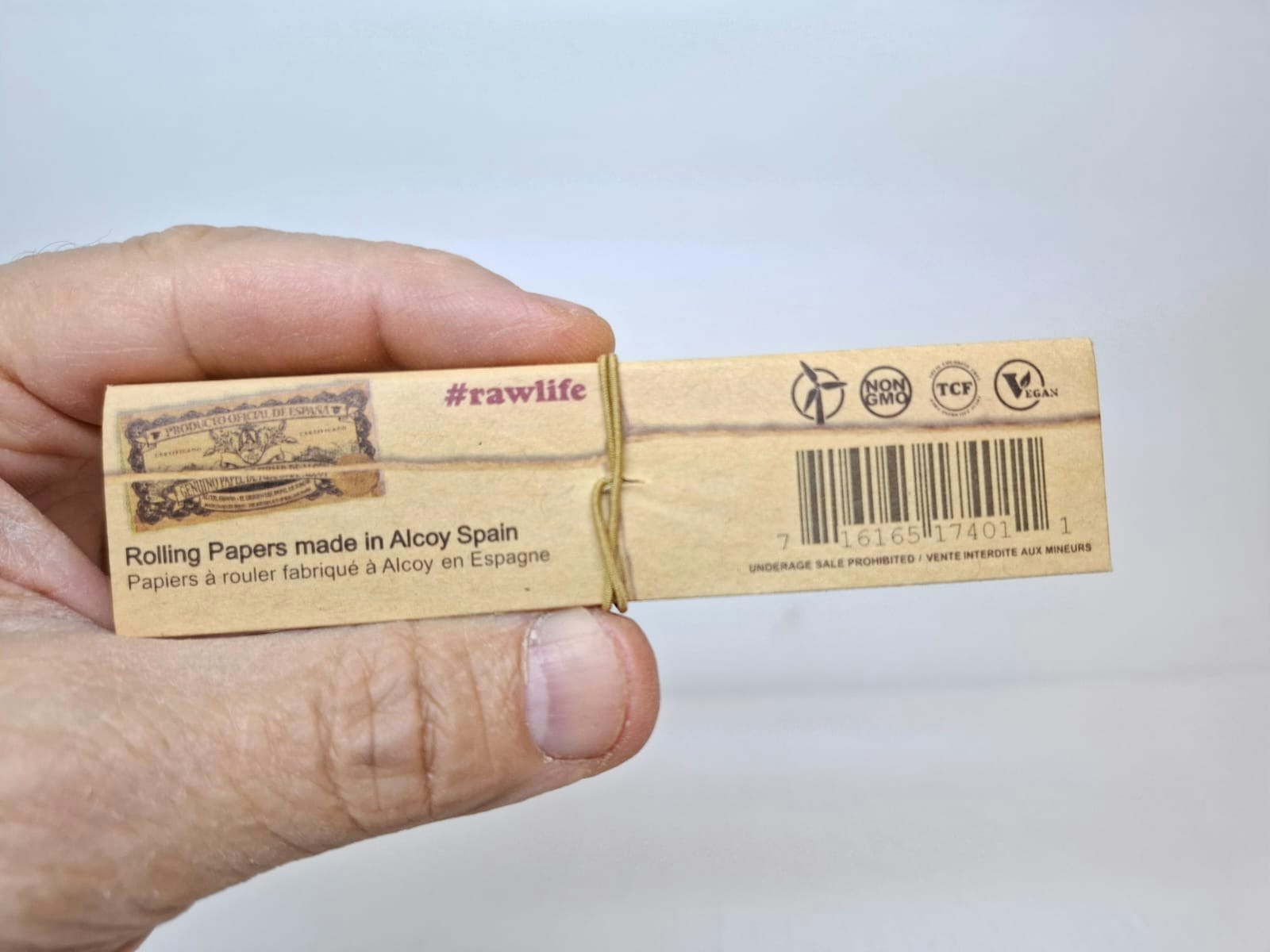 RAW Kingsize Slims + Filter: 5 st (rullpapper)