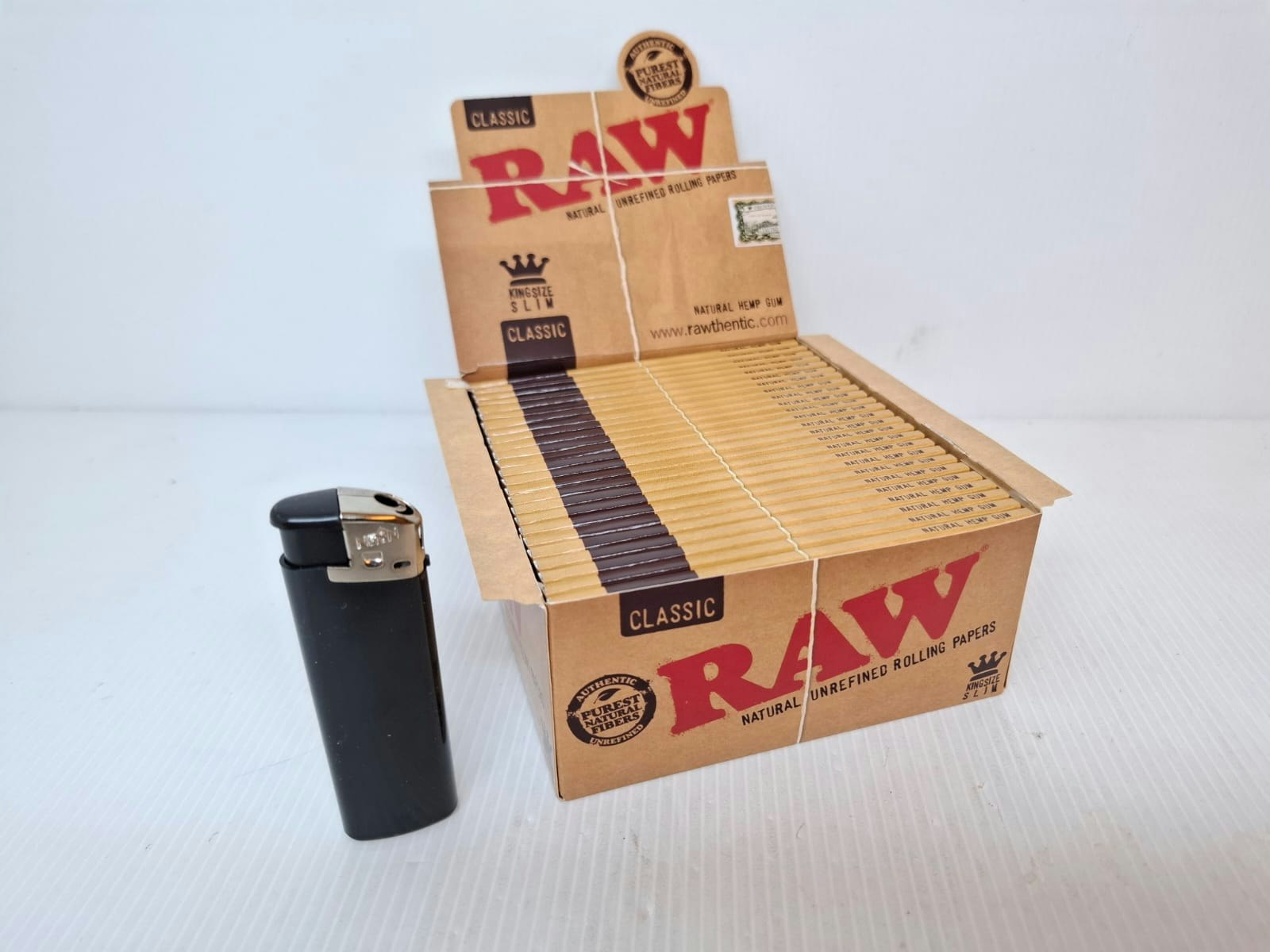 RAW Kingsize slims 8 st (cigarettpapper)