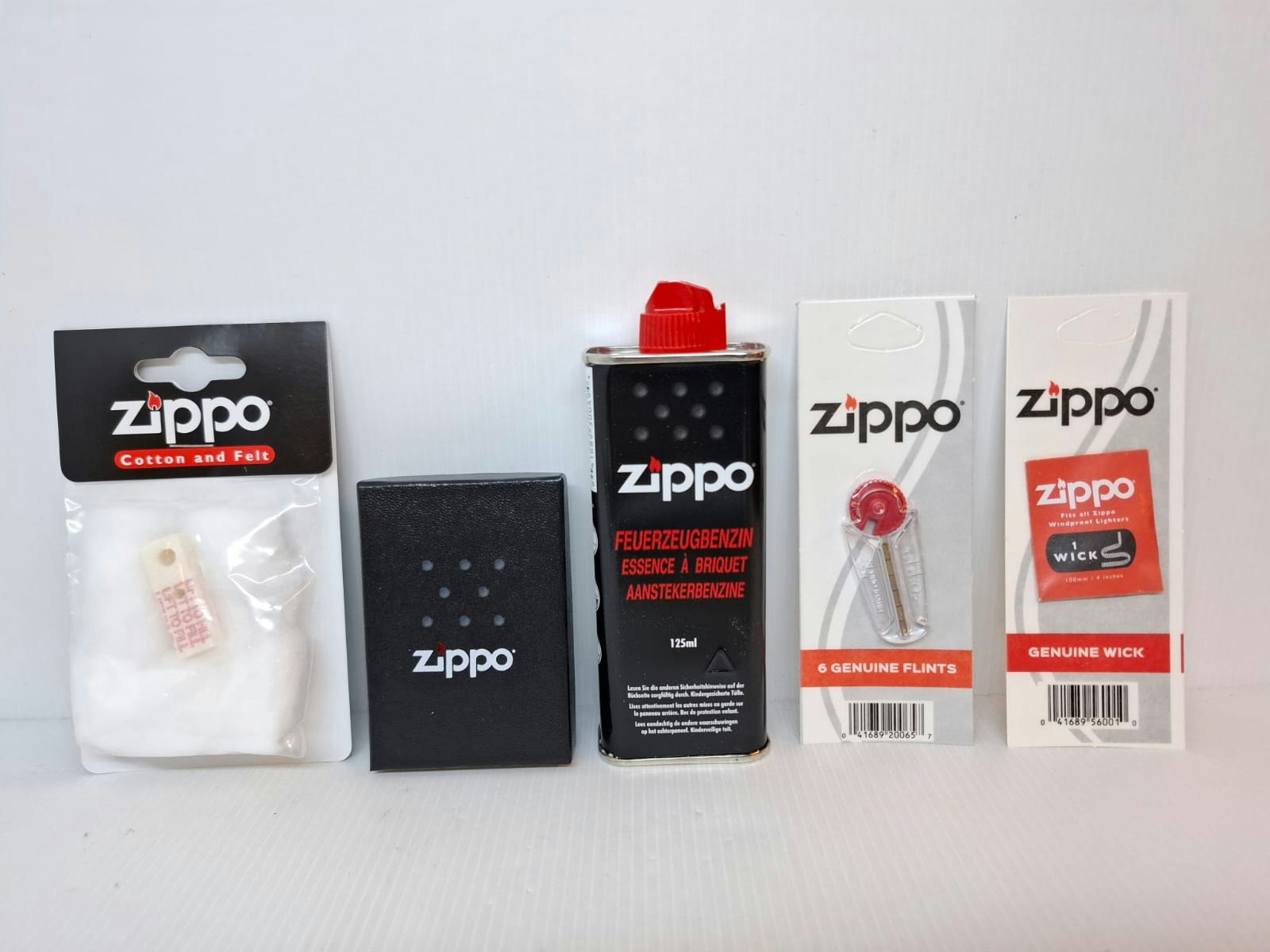 Zippotändare BORSTAD + tillbehör
