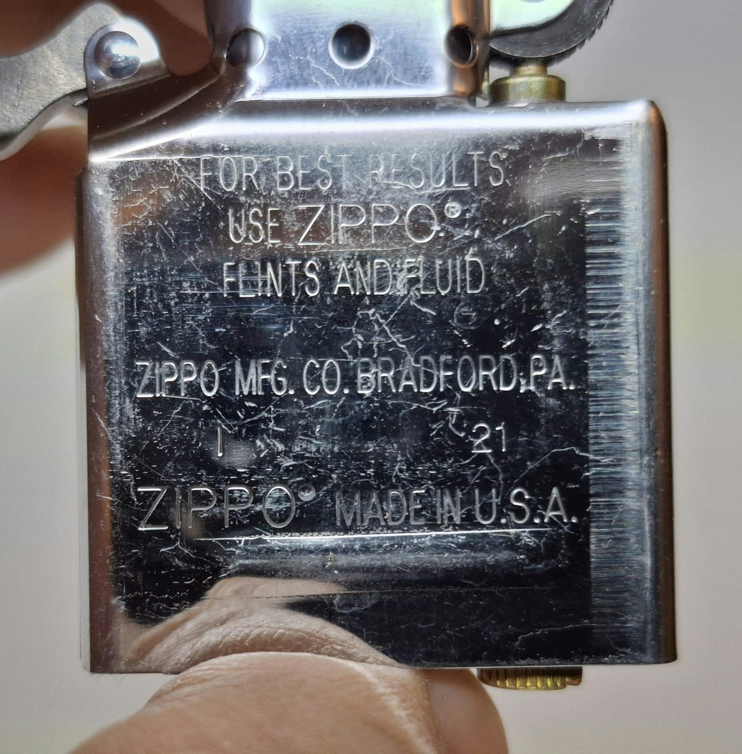 Zippotändare BORSTAD + tillbehör