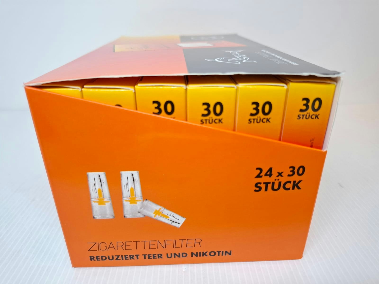 4 paket: SHARK Filter munstycke (cigarett)