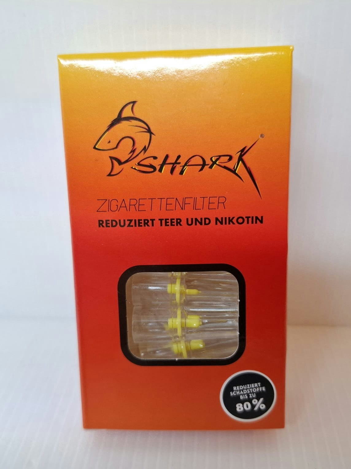 4 paket: SHARK Filter munstycke (cigarett)